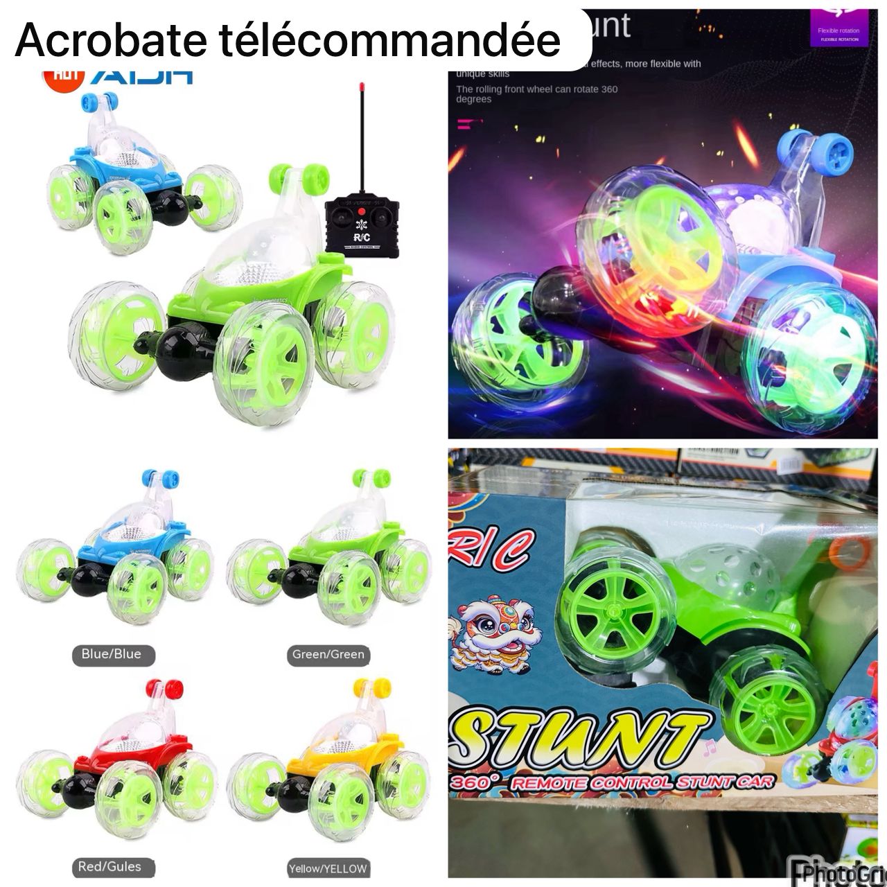 Acrobate télécommander