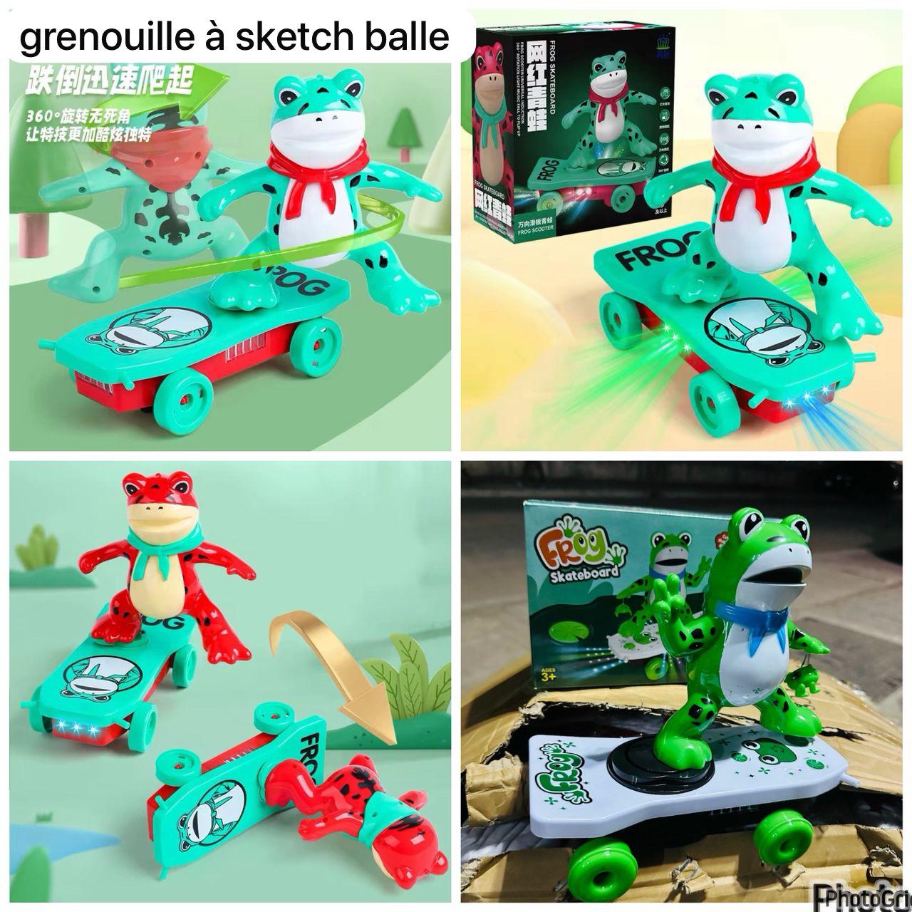 Jouet grenouille 🐸