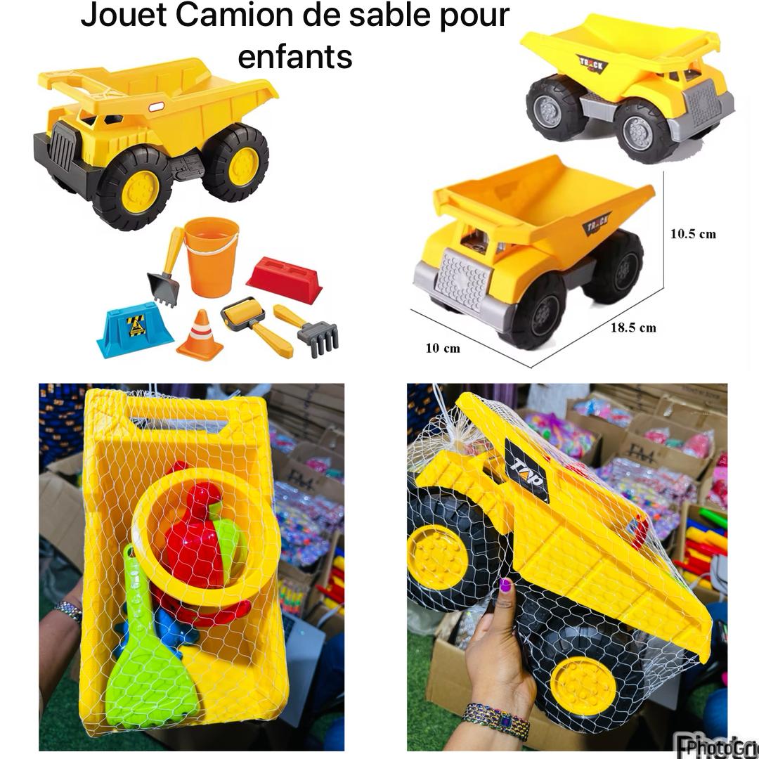 Jouet camion de sable