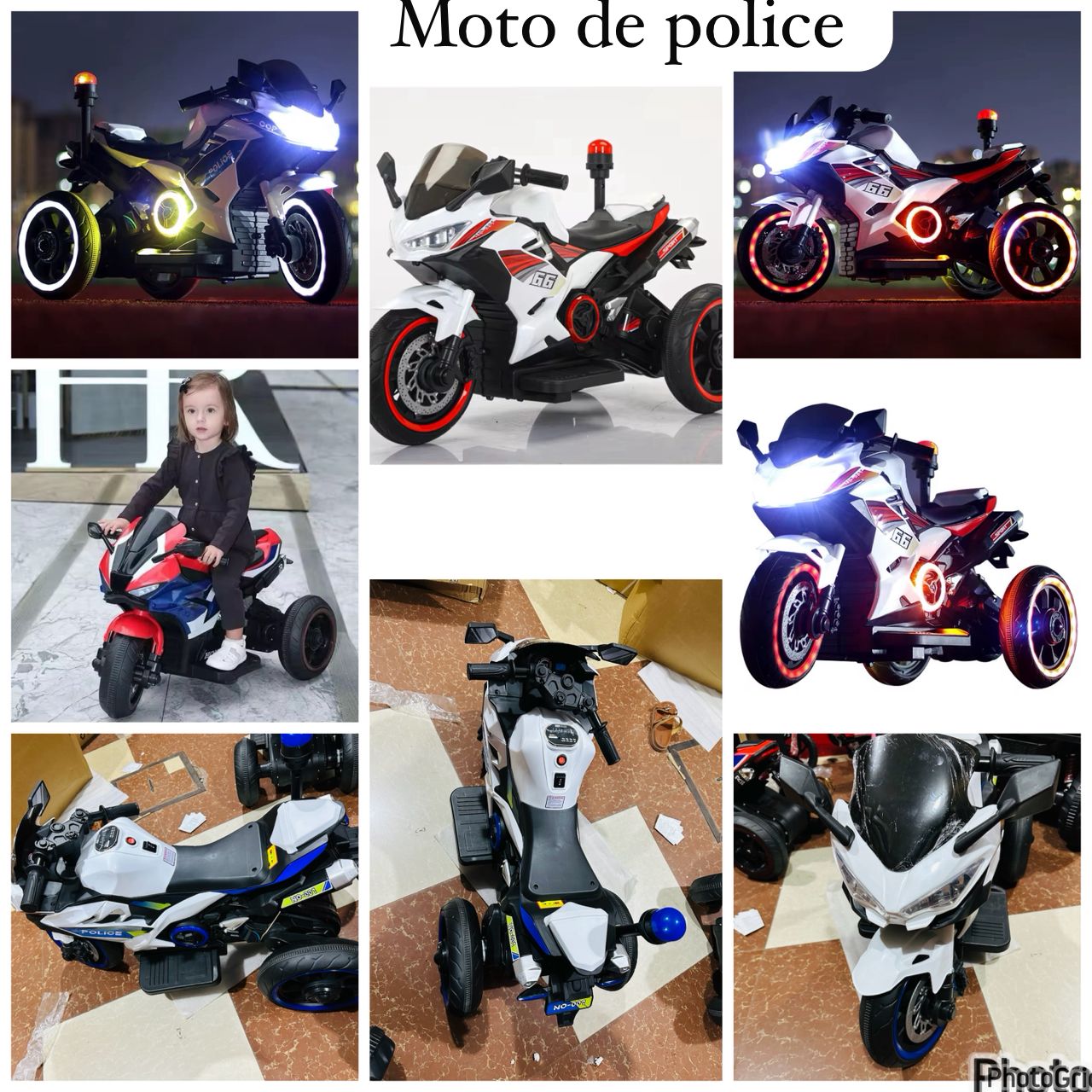 Moto police sécurité