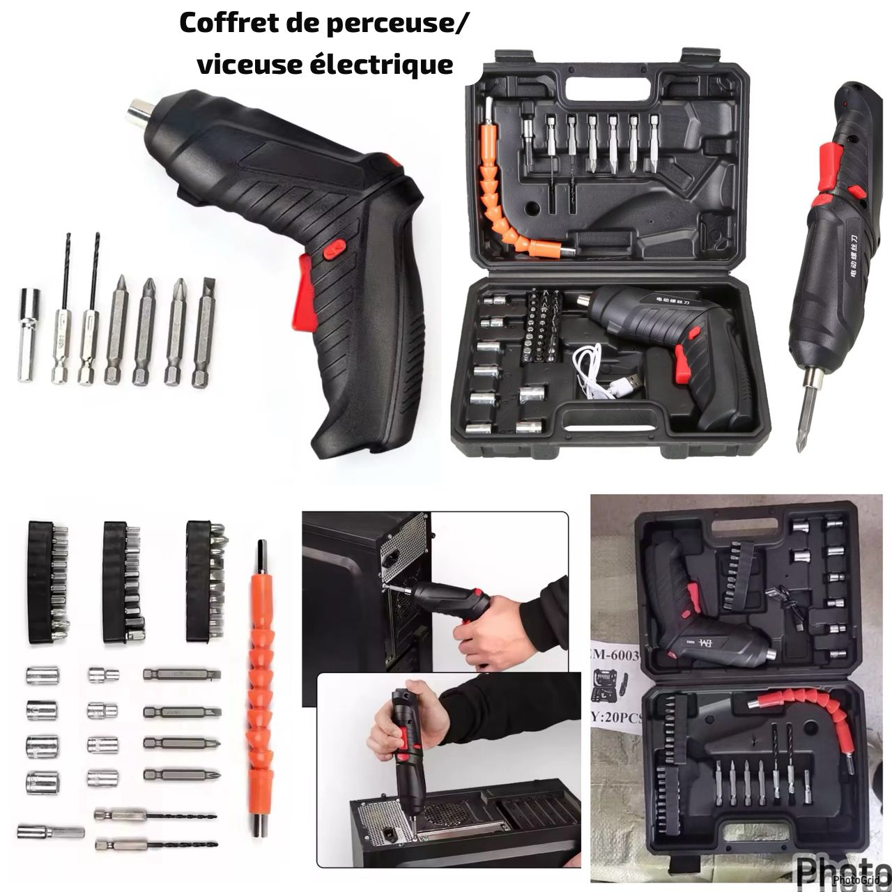 Coffret de perceuse -visseuse