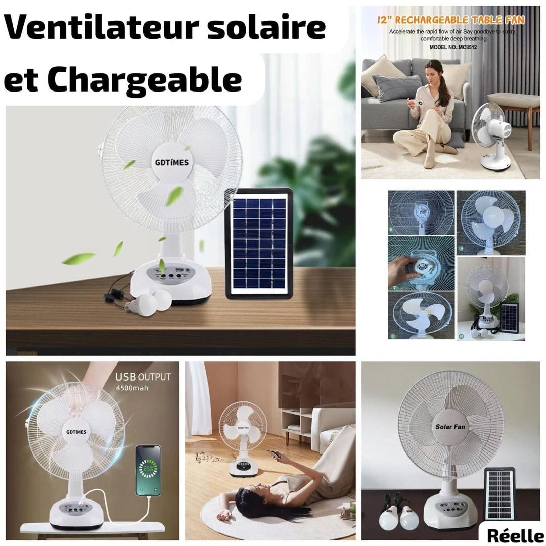 Grand ventilateur de table